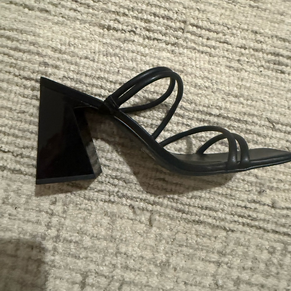 Black abound heels